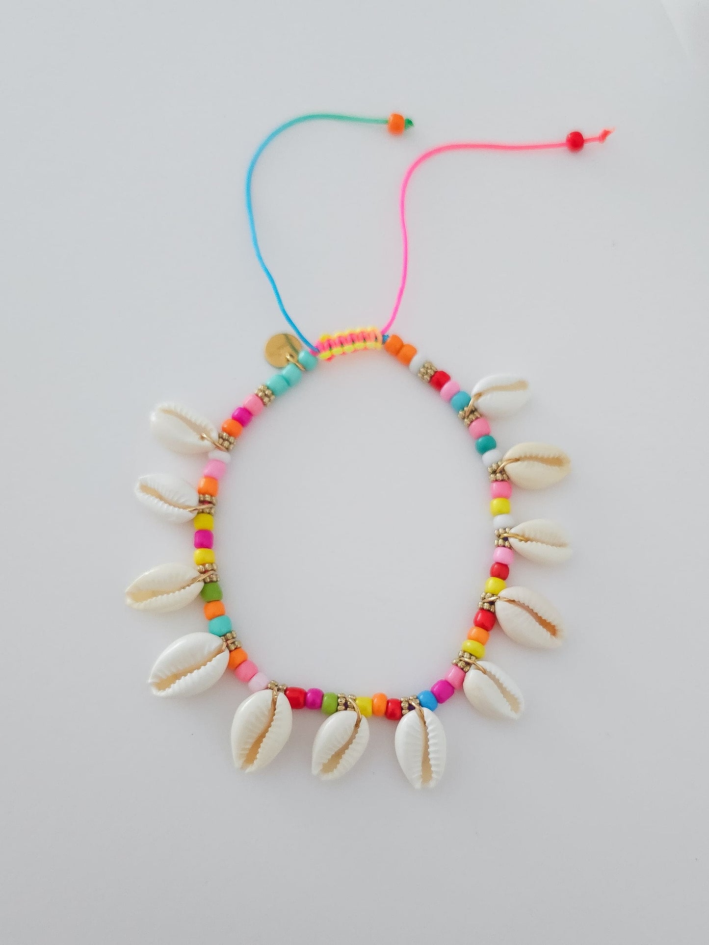 Pulseira de Pé Areias Coloridas