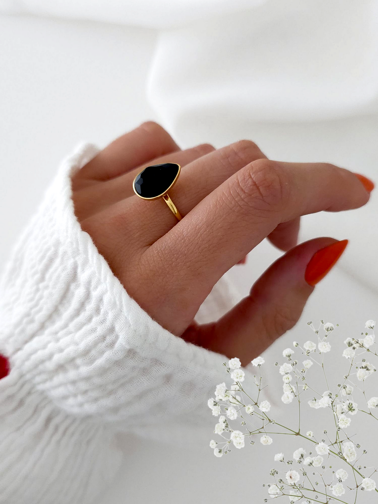 Anel May | Preto