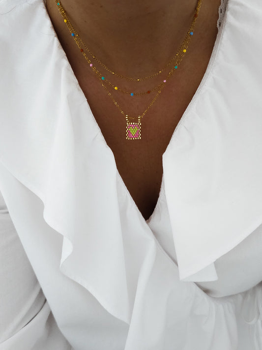 Colar Mini Crush | Rosa + Lima