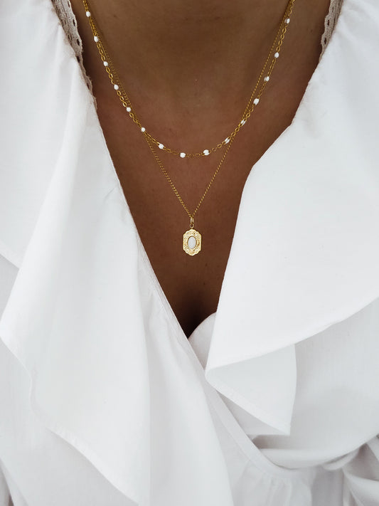 Colar Zaya | Branco